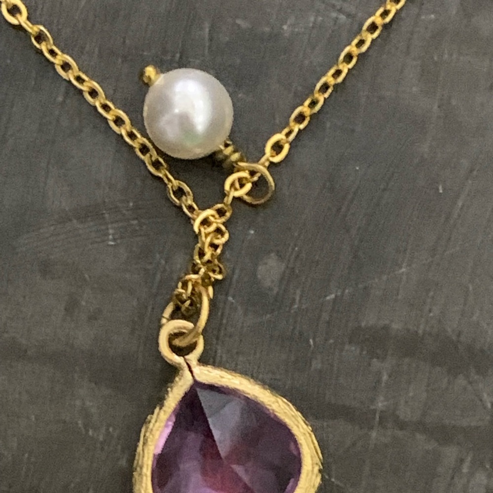 gold necklace